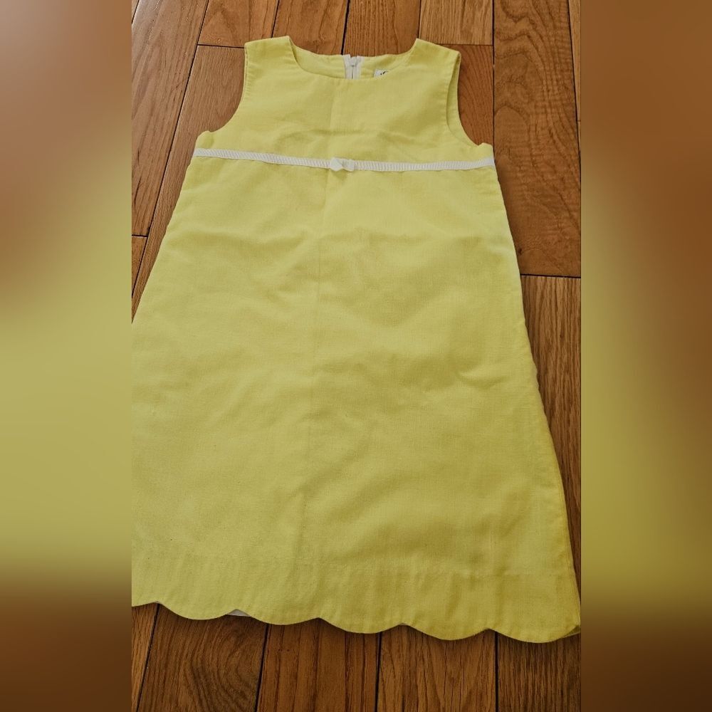 Lilly Pulitzer Yellow Sleeveless Sundress Casual